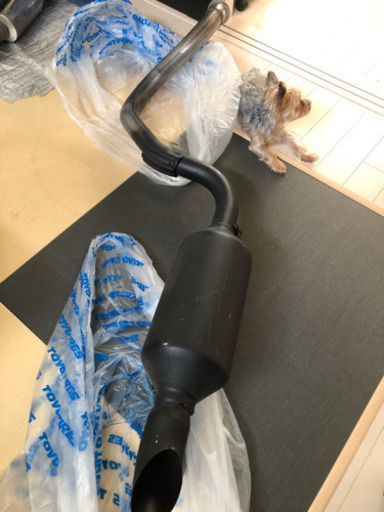 ランクル純正マフラー