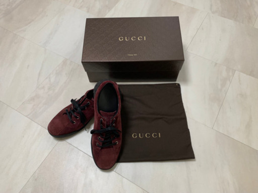 値引きしました！   GUCCIのスェードの革靴売ります。