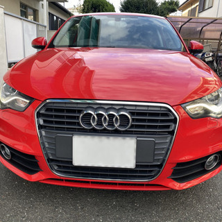 Audi A1 人気の赤！車検R3/2まで！各種コーディング実施！の画像