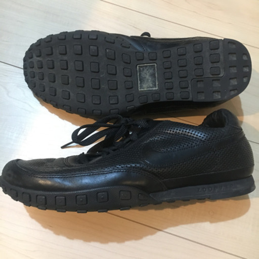【オールブラックレザー】ナイキスニーカー 