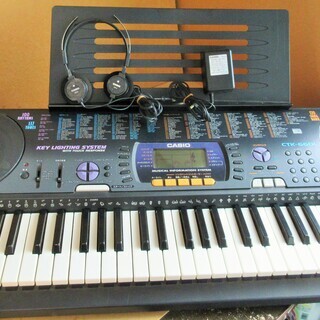 ☆CASIO カシオ CTK-660L KEYBOARD 光ナビ...