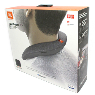 JBL HARMAN SOUNDGEAR BTA サウンドギア グレー ウェアラブルワイヤレスサウンド ネックスピーカー ワイヤレスオーディオトランスミッター付属