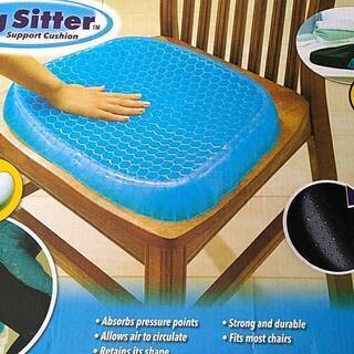 ゲルクッション 超通気 無重力クッション健康 超柔らかい 腰痛の画像