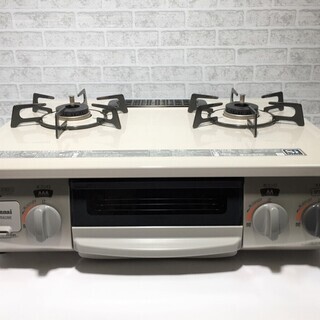 209 Rinnai ガステーブル KGM562BE 都市ガス用　中古 209 Rinnai ガステーブル KGM562BE 都市ガス用 中古の通販 by