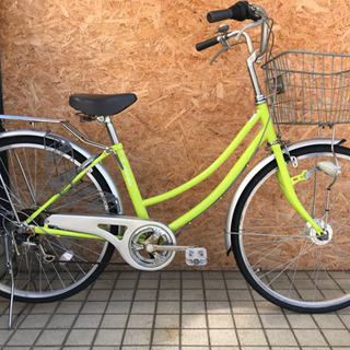 MARUKIN マルキン MK15-043 LEDオートライト付き26インチ 6段変速