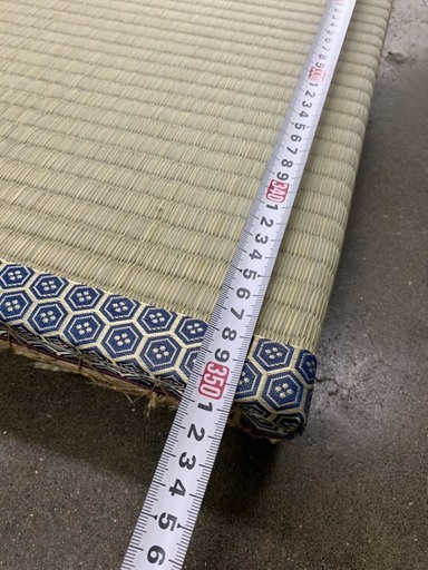 畳（たたみ）＊亀甲柄の6帖　表のい草新品のアウトレット品