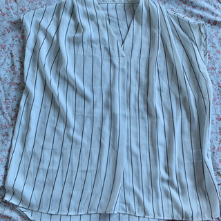 値下げ】RyuRyu購入。てろんブラウス　LL
