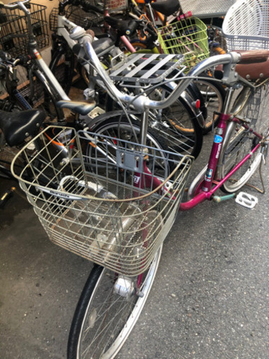 26インチ ママチャリ 丸石自転車 値下げ