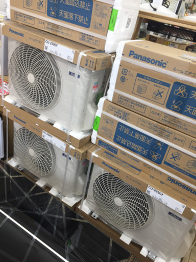 10/23東区和白   Panasonic  2.8kwルームエアコン   2019年式    CU-289CF-W   未使用品