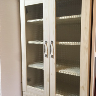 食器棚 かなり美品です！！ ニッセン 食器棚の画像