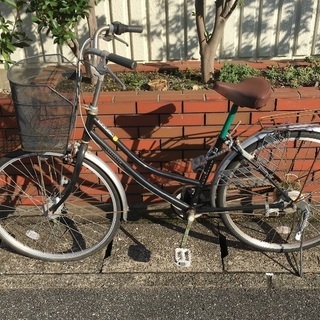 chariyoshy 出品】26インチ6段ギア付き オートライト有り 自転車