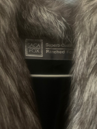 ?シルバーFOX?毛皮のコート　プロフ見てネ☆