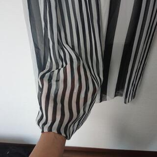 ストライプスカート 美品の画像