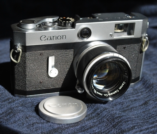 【完売】キャノン P レンジファインダー カメラ 50mm F1.8 レンズ付