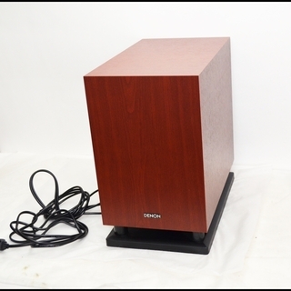 美品 DENON デノン DSW-37 サブウーハー 木目 20...