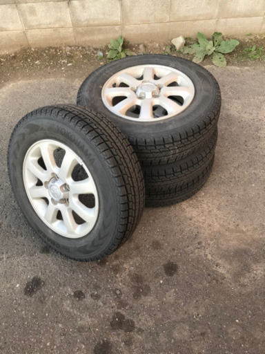 パジェロミニ　175/80R 15 スタッドレスタイヤ　
