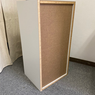 白のカラーボックス　中古の画像