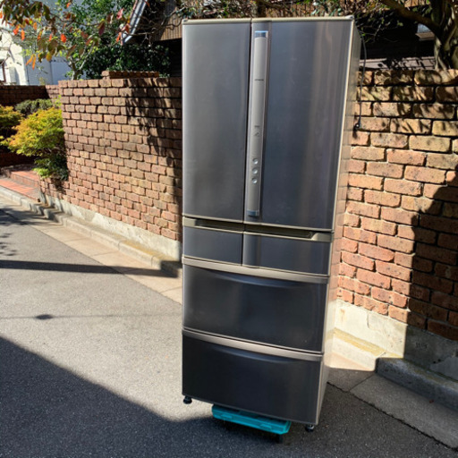 ★日立 HITACHI ノンフロン冷凍冷蔵庫 R-SF50YM 501L 6ドア フレンチドア ステンレスシルバー★