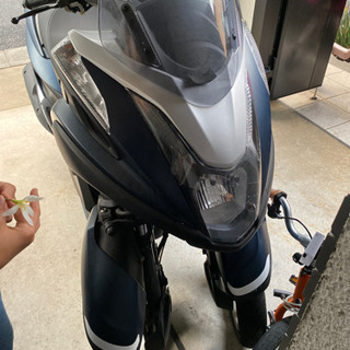 ヤマハ　トリシティー125 低走行車　ブルーの画像