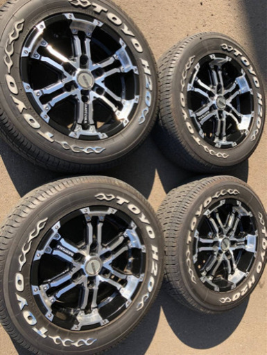 【期間限定値下】RAYS デイトナFDX 4本 16インチ ハイエースに最適！