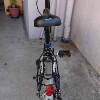 ford muon bike折り畳み自転車  青色の画像