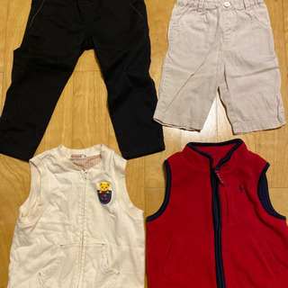 子供服(100〜110)リュック、パズルセットの画像