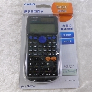 ■未使用■CASIO カシオ 関数電卓 FX-375ES-N■質...
