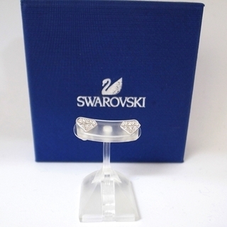 ●▲美品 スワロフスキー SWAROVSKI▲ピアス 左右セット...