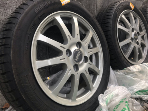 【美品】ホイール  タイヤ セット  14インチ  ミシュラン quant