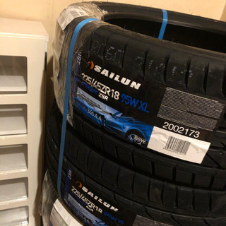 赤字値下げ！18インチ 新品輸入タイヤ