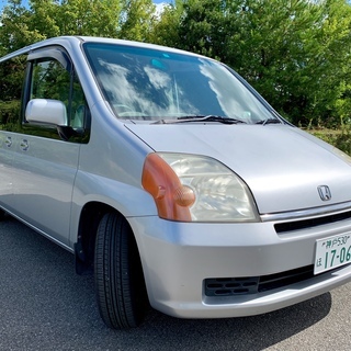 ☆最終値下げ!!! 全込み‼︎! 超格安‼︎! 程度良好 検付 H15年式 モビリオ A 純正CD タイヤバリ山即決!!!の画像