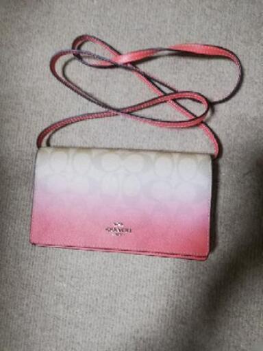 COACH お財布ショルダー