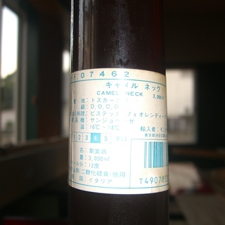 パーティー用　果実酒　キャメルネック　飾りの画像