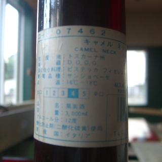 パーティー用　果実酒　キャメルネック　飾りの画像