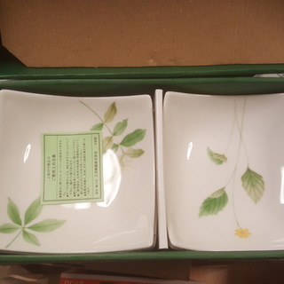南風釜　絵付け皿　5枚セット新品
