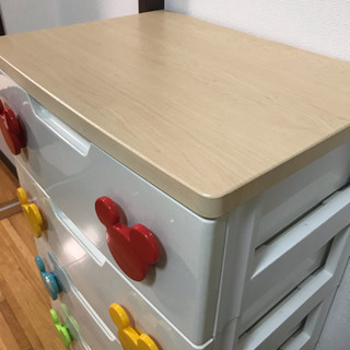 ◇ミッキー◇ 4段チェストの画像