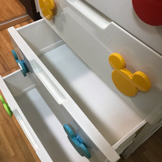 ◇ミッキー◇ 4段チェストの画像