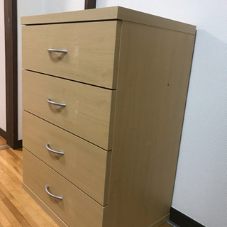 木製4段チェスト ◇無料◇の画像