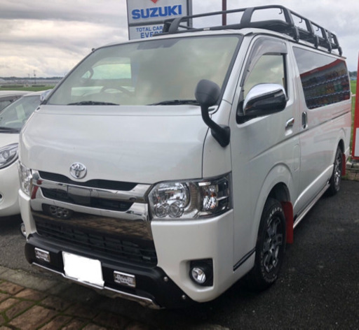 ハイエースで使用していたルーフキャリア　GIギア