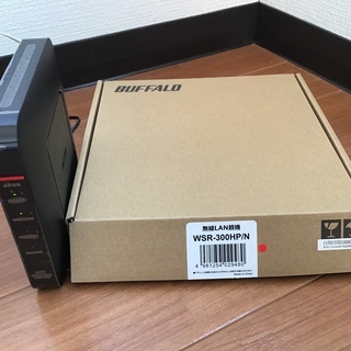 Buffalo 無線LAN親機　型番WSR-300HP/N