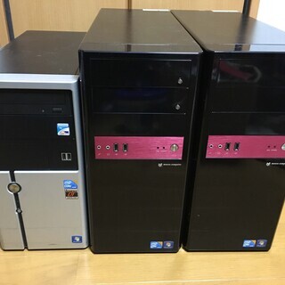 デスクトップPC3台セット(ジャンク扱い)