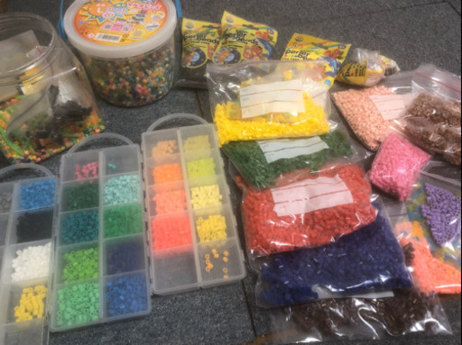 アイロンビーズ　おまけ大量