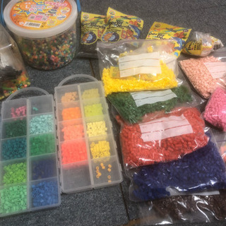 アイロンビーズ　おまけ大量　