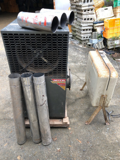 ネポン 小型温風機 KA-321 中古 ハウスカオン