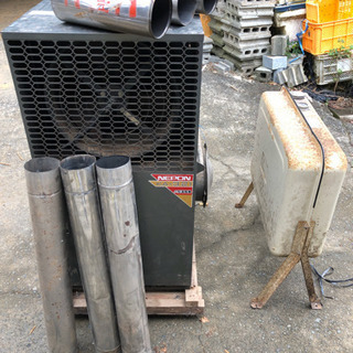 ネポン 小型温風機 KA-321 中古 ハウスカオン