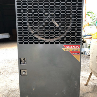 ネポン 小型温風機 KA-321 中古 ハウスカオンの画像