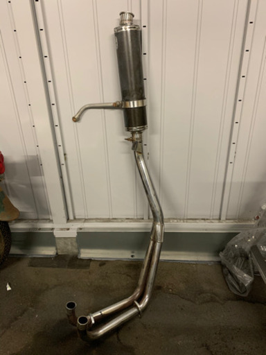 GB250 クラブマン　カーボンマフラー