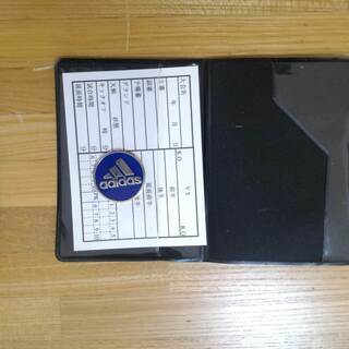 ＜サッカー＞イエローカード、レッドカード　トスコイン　アディダスの画像