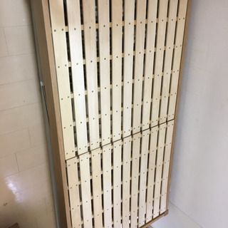 木製シングルベット枠組み ニトリ ネジなしで組み立て