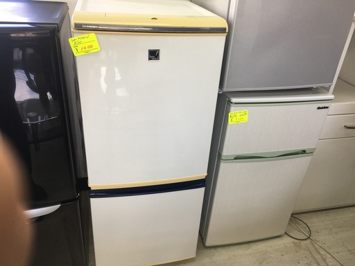 シャープ140L冷蔵庫　分解クリーニング済み！！！